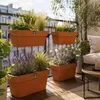 Prosperplast Blumentopf LOFLY RAILING Lang Terra 39,6 cm Produktbild-Vorschau 8