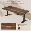A desk with dimensions and material details shown. Anteprima dell’immagine prodotto