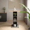 Bartisch Vicco Repose Goldkraft Eiche/Anthrazit 75 x 75 cm, Produktbild-Vorschau 3