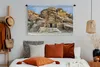 MuchoWow® Wandteppich Wandbehang Tempel in Petra Jordanien Produktbild-Vorschau 4