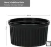 8er Set Creme Brulee Schale NERO 9x5cm schwarz - 24302121 Produktbild-Vorschau 5
