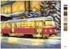 Zuty - Malen nach Zahlen - STRASSENBAHN MIT WEIHNACHTSBAUM, Produktbild-Vorschau 3