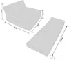 Diagram showing dimensions of a foldable sofa or bed. Náhled obrázku produktu
