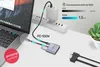 UNITEK D1049A Stacja dokujca/replikator USB 2.0 Type-C do Podgląd zdjęcia produktu 5