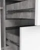 Cassettiera K100 concrete 101 cm 2 ante 3 cassetti frontali Anteprima dell’immagine prodotto 4