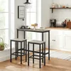 A bar table and stools set in a kitchen setting. Produktbild-Vorschau