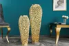 Filigrane Vase ABSTRACT LEAF gold 65cm Produktbild-Vorschau 5