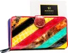 Rovicky Portemonnaie aus Leder für Männer Floral mehrfarbig Produktbild-Vorschau 3