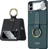 Étui de protection en simili cuir avec anneau pour Samsung Voir les images du produit 2