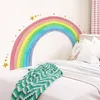 XXL Wandsticker Kinderzimmer Regenbogen Wandtattoo Pastell Produktbild-Vorschau 3