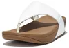 FitFlop Lulu Leather Toepost  Teenslippers - Wit - Maat 41 Produktbild-Vorschau 16