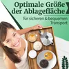 HEIMWERT Tablett Serviertablett Bambus Holz - besonders Produktbild-Vorschau 6