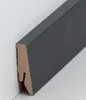 Sockelleiste MDF 18 x 58 x 2500 mm Schwarz zum Kleben, Produktbild-Vorschau 1