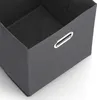 Contenitore Zeller, in pile, nero, 28 x 28 x 28 cm Anteprima dell’immagine prodotto 3