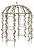 COSTWAY, Arco per rose 203x203x296 cm, in metallo, con Anteprima dell’immagine prodotto 1