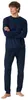 Schiesser Herren Schlafanzug lang Gr. 52  nachtblau Produktbild-Vorschau 5