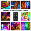 LED Kupferdraht String Smart Lichterkette Regenbogen RGB Produktbild-Vorschau 5
