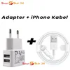 2 Port USB Netzteil +Ladekabel für iPhone 5 6 7 8 11 12 X Produktbild-Vorschau 1