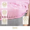 Lavea® Spannbettlaken 200x220 cm aus Mikrofaser, Bettlaken Produktbild-Vorschau 3