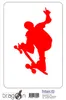 Aufkleber / Autoaufkleber - JDM - Die cut - SKATEBOARDER - Produktbild-Vorschau 2