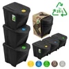 Mülleimer Set Abfalleimer SORTIBOX Eco Wood Müllsortierer Produktbild-Vorschau 2