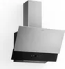 A modern kitchen range hood is shown against a white background. Produktbild-Vorschau