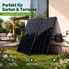GreenSun Solar 1000W Balkonkraftwerk BIFAZIAL FULLBLACK Produktbild-Vorschau 9