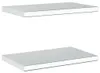 vidaXL Wandregale 2 Stk. 50x30 cm Silbern Edelstahl Produktbild-Vorschau 6