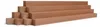 10er-Set Holzleisten - Mahagoni gehobelt - 40 x 40 x 500 mm Produktbild-Vorschau 1
