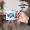 Trendation - Alltags-Held Lustige Emaille Tasse Büro Produktbild-Vorschau 2