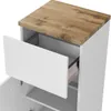 Unterschrank >Pienza< in weiß-matt - 40x79x35cm Produktbild-Vorschau 5