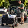 HAUSPROFI 100L Bollerwagen faltbar offroad schwarz, Produktbild-Vorschau 9