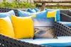 MuchoWow® Outdoor Kissen - Düne - Möwe - Strand - Meer - Produktbild-Vorschau 4