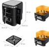 Frytkownica na gorące powietrze beztłuszczowa airfryer Podgląd zdjęcia produktu 4