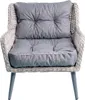 TexDeko® Loungekissen Gartenpolster Set mit Rückenkissen Produktbild-Vorschau 2
