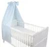TupTam Babybett Himmel mit Schleifchen, Farbe: Blau, Größe: Produktbild-Vorschau 1