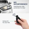 kwmobile 42378.06, Klíčenka, Černá, Červená, Silikon, 1 Náhled obrázku produktu 3