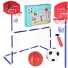 But de football, panneau de basket-ball, jeu de Voir les images du produit 1