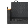 Hängesessel Schwarz 63x62x40 cm Poly Rattan Produktbild-Vorschau 8