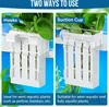 Borlech Porte-plantes d'aquarium Set 2 pièces Blanc Voir les images du produit 3