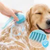 Spazzola Massaggiante per Bagno Cani e Gatti con Dispenser Anteprima dell’immagine prodotto 3