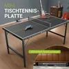 Juskys Mini Tischtennisplatte Flexi mit Zubehör - klappbar Produktbild-Vorschau 2