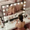 Lustro do makijażu Hollywood czarne make-up 58x46cm 18 LED Podgląd zdjęcia produktu 3