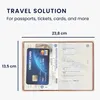 kwmobile Reisepass Kunststoff Schutzhülle - Ausweis Hülle Produktbild-Vorschau 3