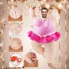 Ballett-Clown Kostüm, erwachsener aufblasbarer, Erwachsene, Produktbild-Vorschau 5