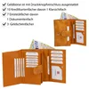JENNIFER JONES  Damen Geldbörse Portemonnaie Cognac (1103) Produktbild-Vorschau 4