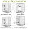 Automatischer Vogelfutterspender mit Sitzstange – für Produktbild-Vorschau 3