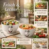 6 Müslischale mit Gesicht Dessertschale Müslischalen Produktbild-Vorschau 3