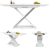 MODFU  Esstisch 118-157×75cm Ausziehtisch Produktbild-Vorschau 9