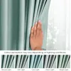 Gardine Kräuselband 140x245 cm Vorhang Mint Verdunkelnd Produktbild-Vorschau 2